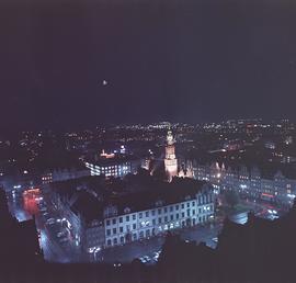 Wrocławski Ratusz nocą