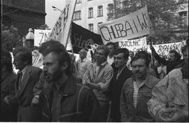 Demonstracja 1 maja 1988 we Wrocławiu