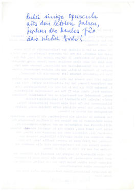 List od Engelberta Plassmanna