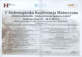 V Srebrnogórska Konferencja Historyczna: Historia miasteczka - niedoceniona perspektywa dziejów