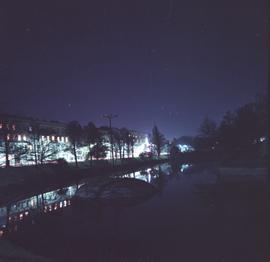 Wrocławskie Podwale nocą
