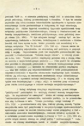 Problem Tygodnika Powszechnego - Próba analizy - aneks