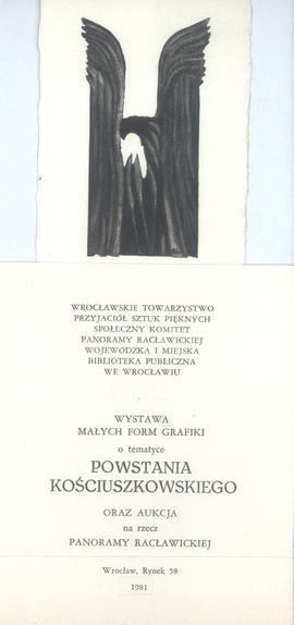 Wystawa małych form grafiki o tematyce Powstania Kościuszkowskiego oraz aukcja na rzecz Panoramy ...