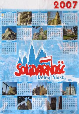 Solidarność Dolny Śląsk: kalendarz 2007