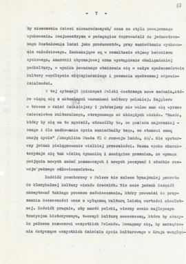 Memoriał dot. warunków rozwoju kultury narodowej