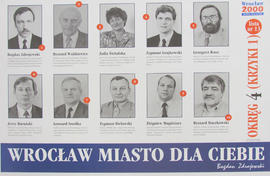 Koalicja Obywatelska "Wrocław 2000": Okręg 4 (Krzyki 1)