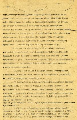 Sprawa religii i szkół świeckich