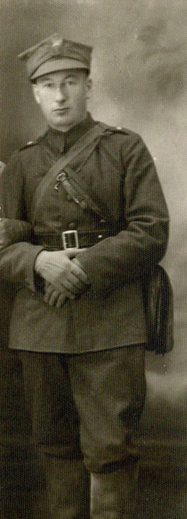 Adam Maciej Dulębowski w mundurze