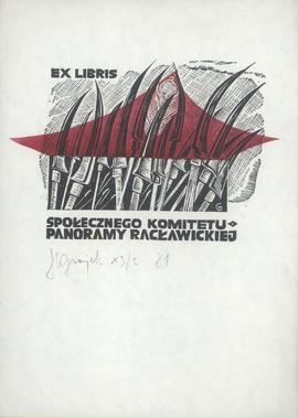 Ex Libris Społecznego Komitetu Panoramy Racławickiej