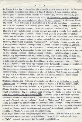 Ocena działalności wydawnictw grupy "Znak" i "Tygodnika Powszechnego"
