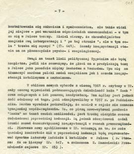 Problem Tygodnika Powszechnego - Próba analizy - aneks