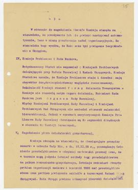 Wytyczne Komisji Statutowej dla redakcji tez statutowych