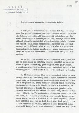 Oświadczenie rzecznika Episkopatu Polski